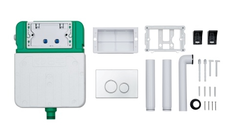 AZ501PPR暗装水箱（绿）（蹲便）